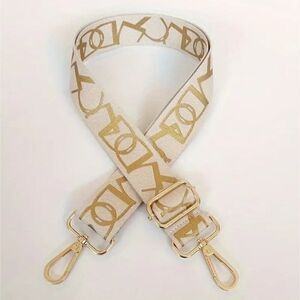 Adjustable Crossbody Bag Strap, Geometric Pattern Strap accessories bags